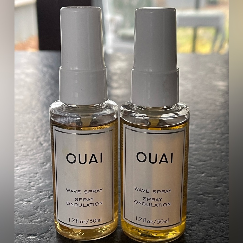 OUAI Wave Spray two (2) 1.7 oz bottles North Bondi scent, Beachy easy waves